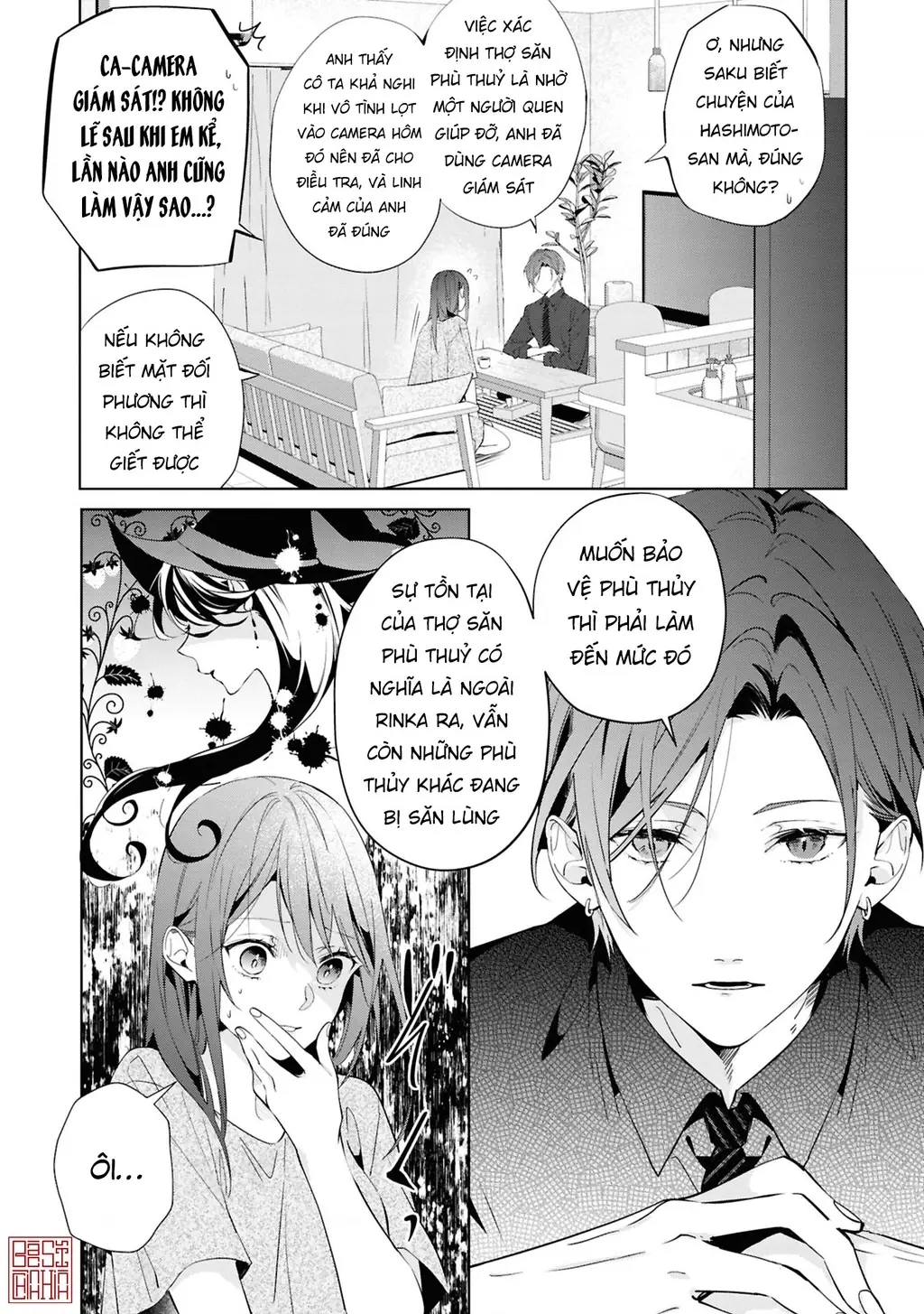 Tình yêu của phù thuỷ nở rộ trong hương hoa Chapter 3 - Trang 13