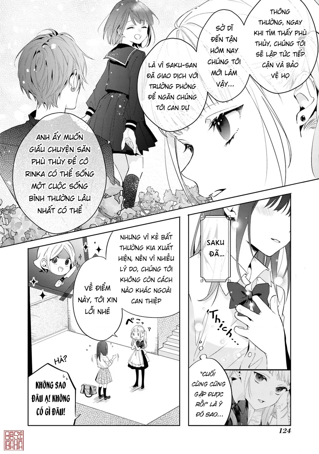 Tình yêu của phù thuỷ nở rộ trong hương hoa Chapter 4 - Trang 21