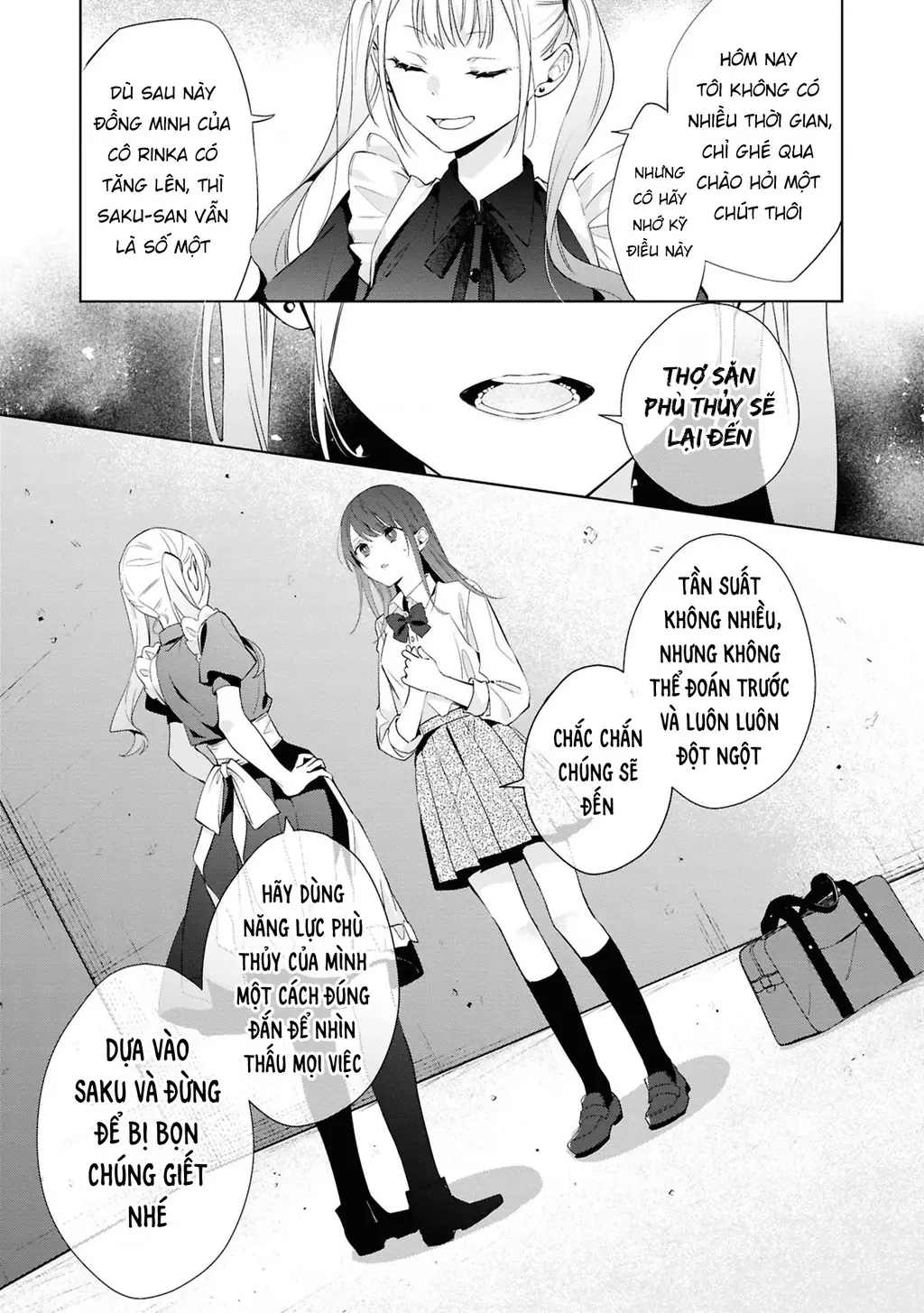 Tình yêu của phù thuỷ nở rộ trong hương hoa Chapter 4 - Trang 22
