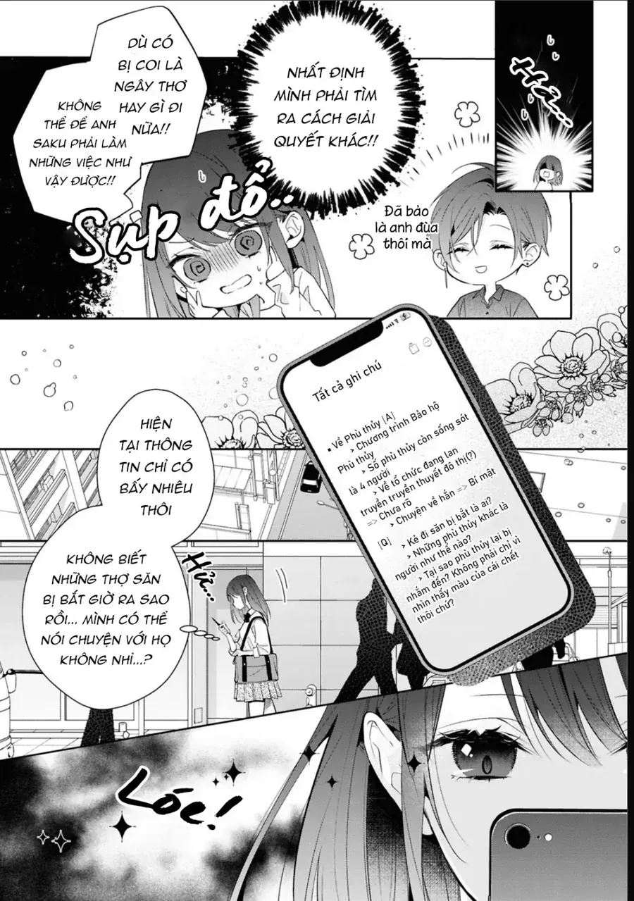 Tình yêu của phù thuỷ nở rộ trong hương hoa Chapter 6 - Trang 33