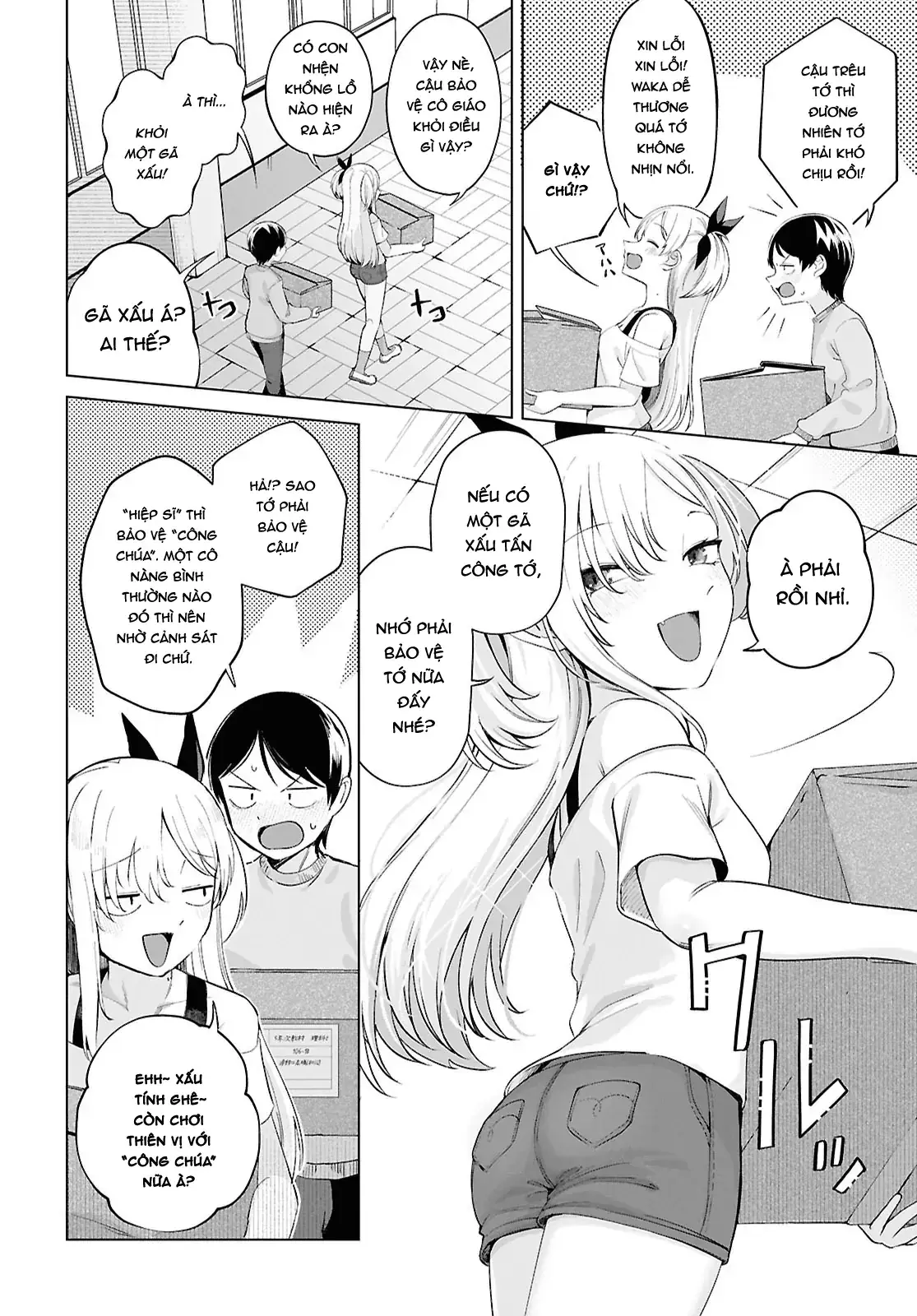 Tình Yêu Đích Thực Của Tôi Bị Cản Trở Bởi Một Cô Gái Chapter 3 - Trang 10