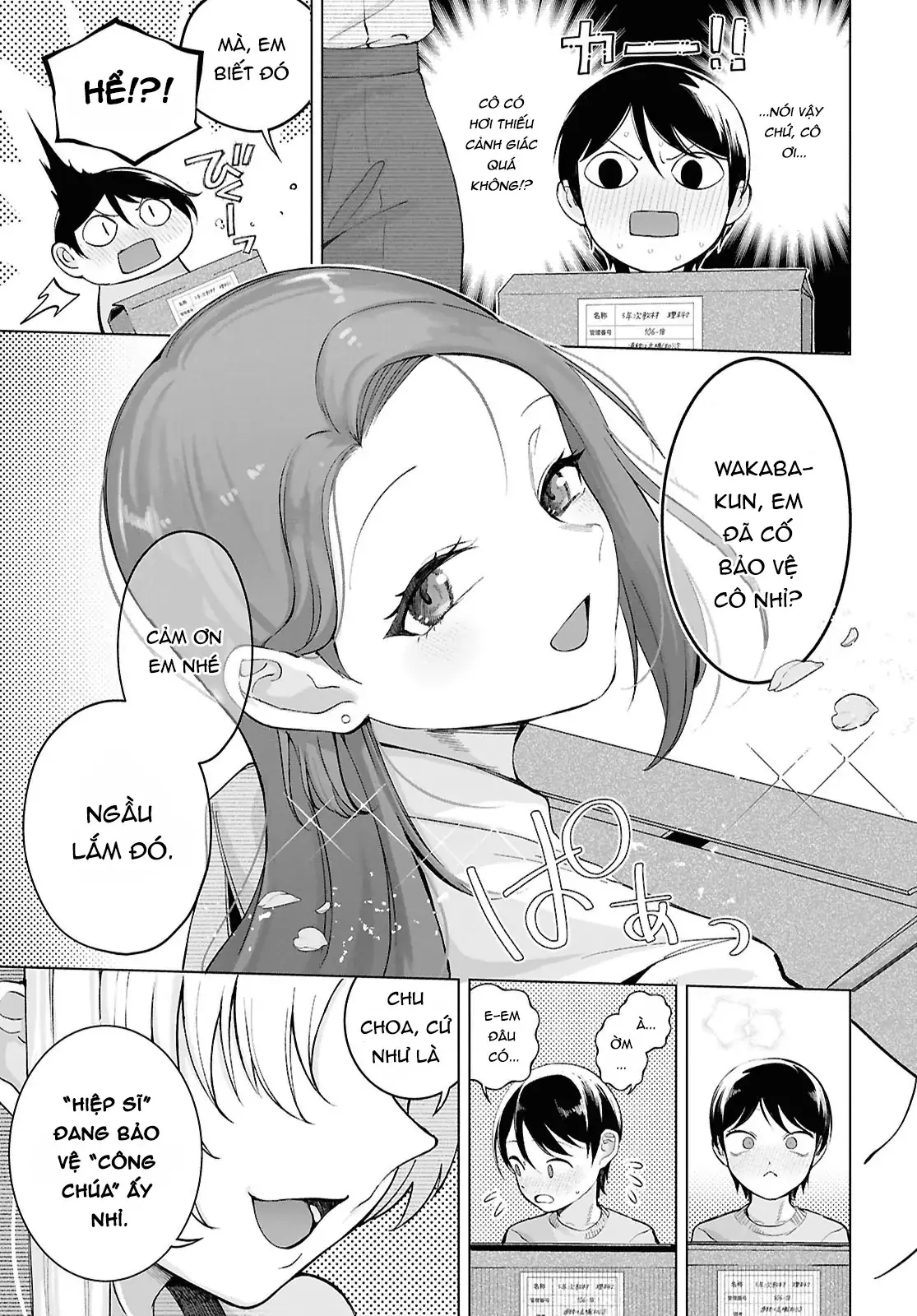 Tình Yêu Đích Thực Của Tôi Bị Cản Trở Bởi Một Cô Gái Chapter 3 - Trang 7