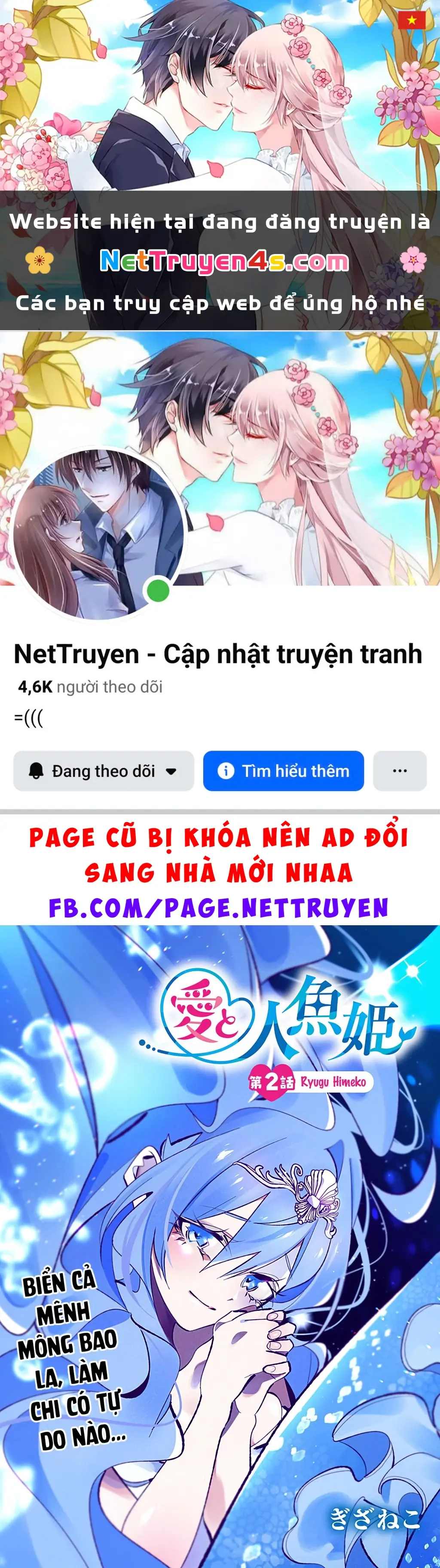 Tình Yêu Và Nàng Tiên Cá Chapter 2 - Trang 2