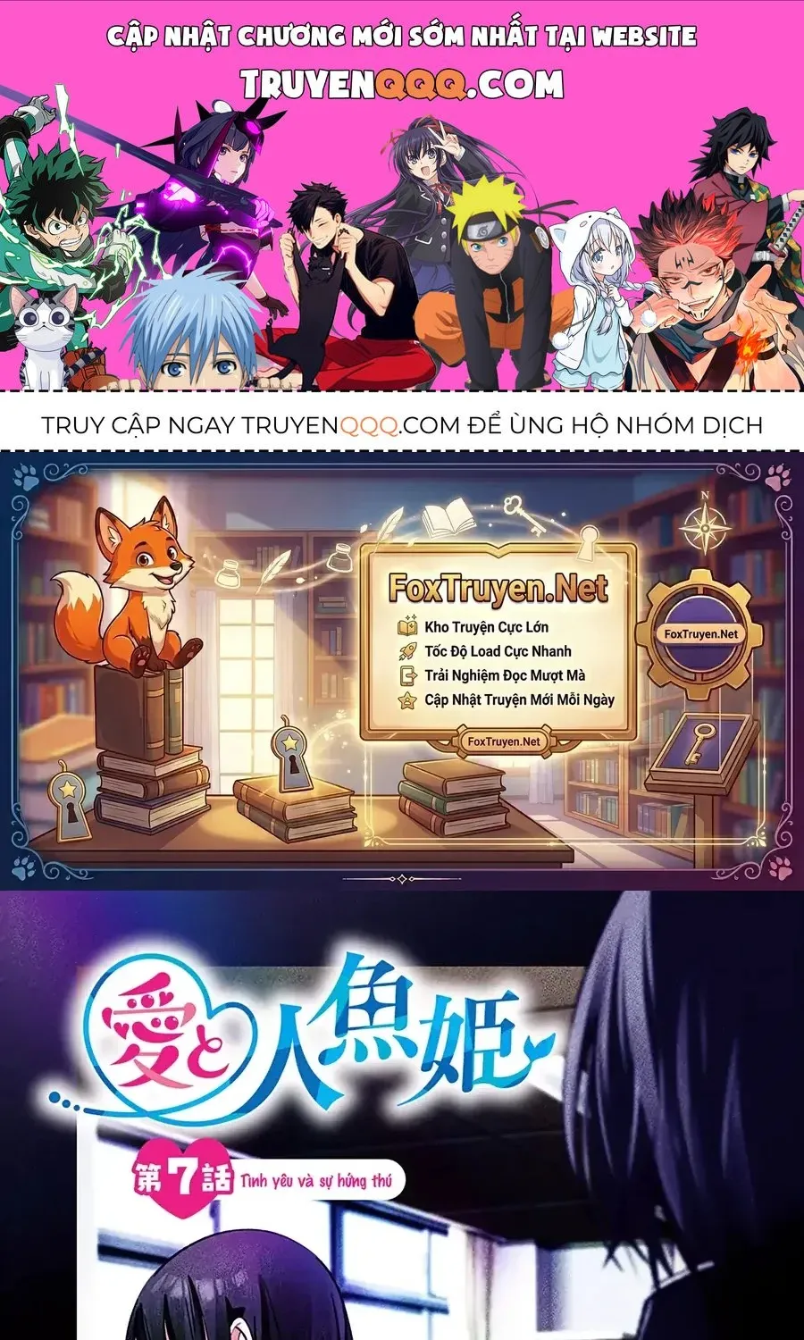 Tình Yêu Và Nàng Tiên Cá Chapter 7 - Trang 2