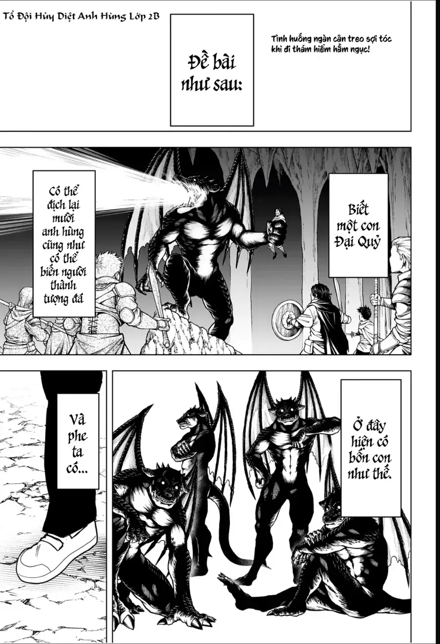 Tổ Đội Hủy Diệt Anh Hùng Lớp 2B Chapter 10 - Trang 3
