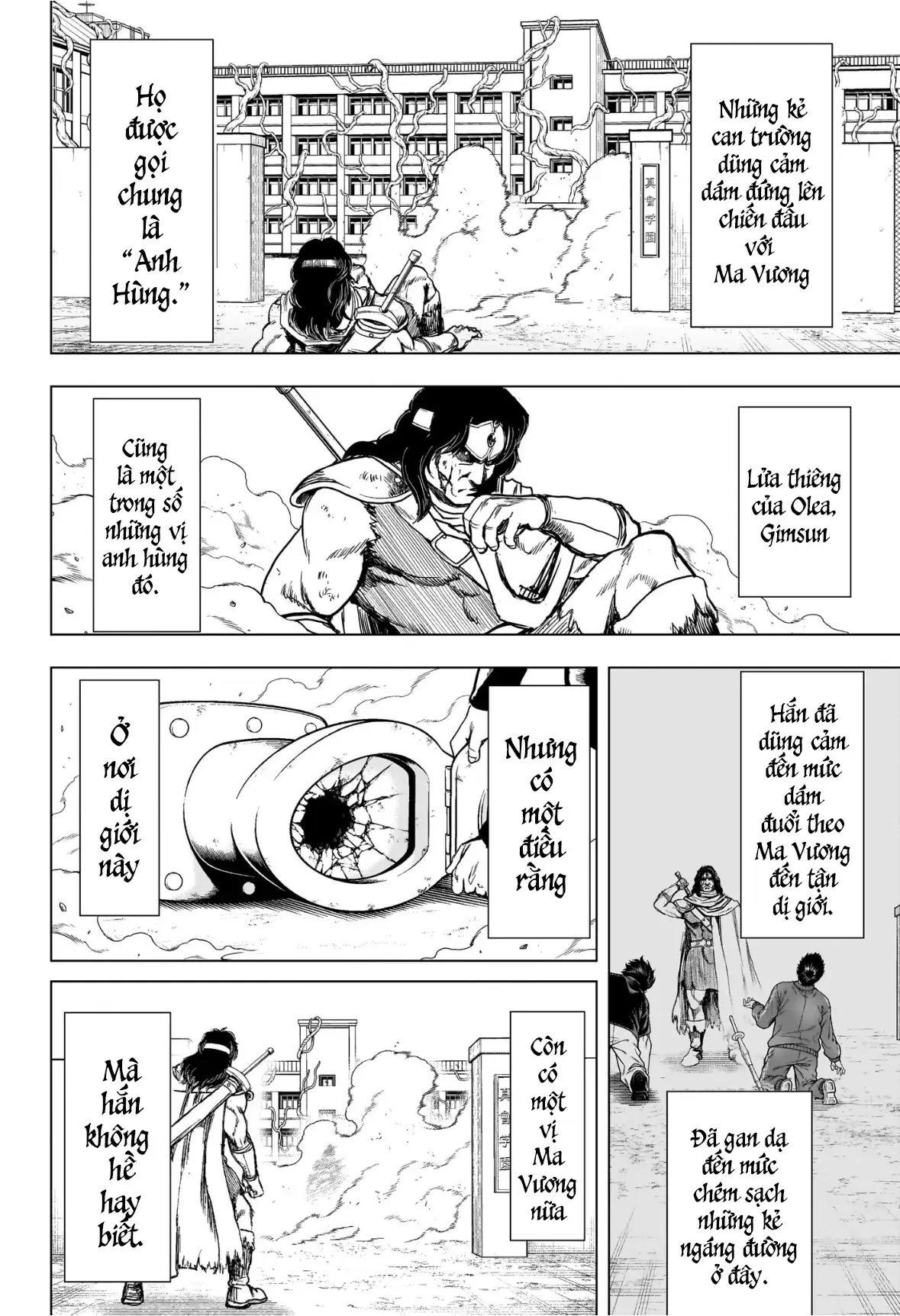 Tổ Đội Hủy Diệt Anh Hùng Lớp 2B Chapter 4 - Trang 4