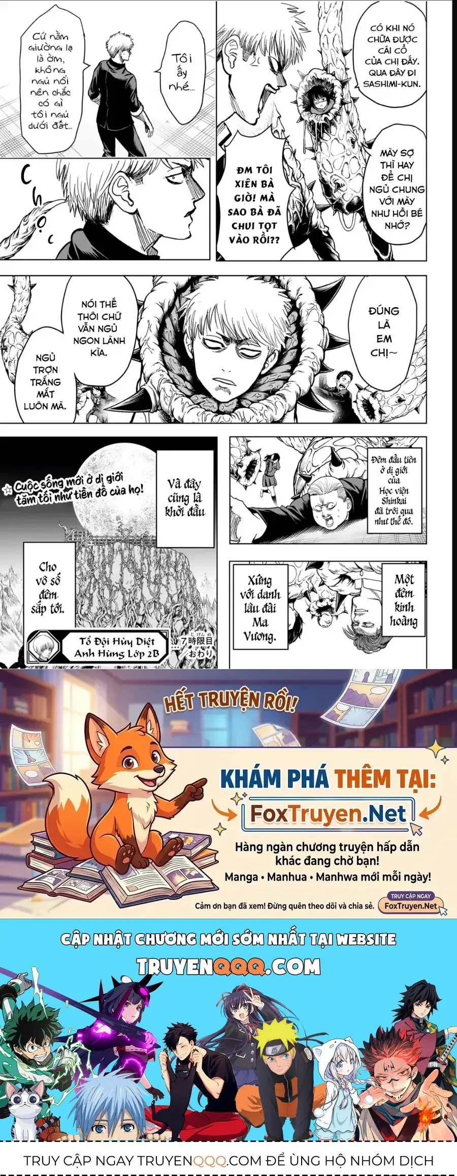 Tổ Đội Hủy Diệt Anh Hùng Lớp 2B Chapter 7 - Trang 21