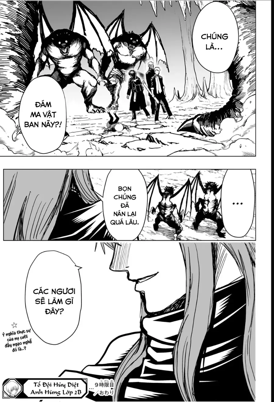 Tổ Đội Hủy Diệt Anh Hùng Lớp 2B Chapter 9 - Trang 19