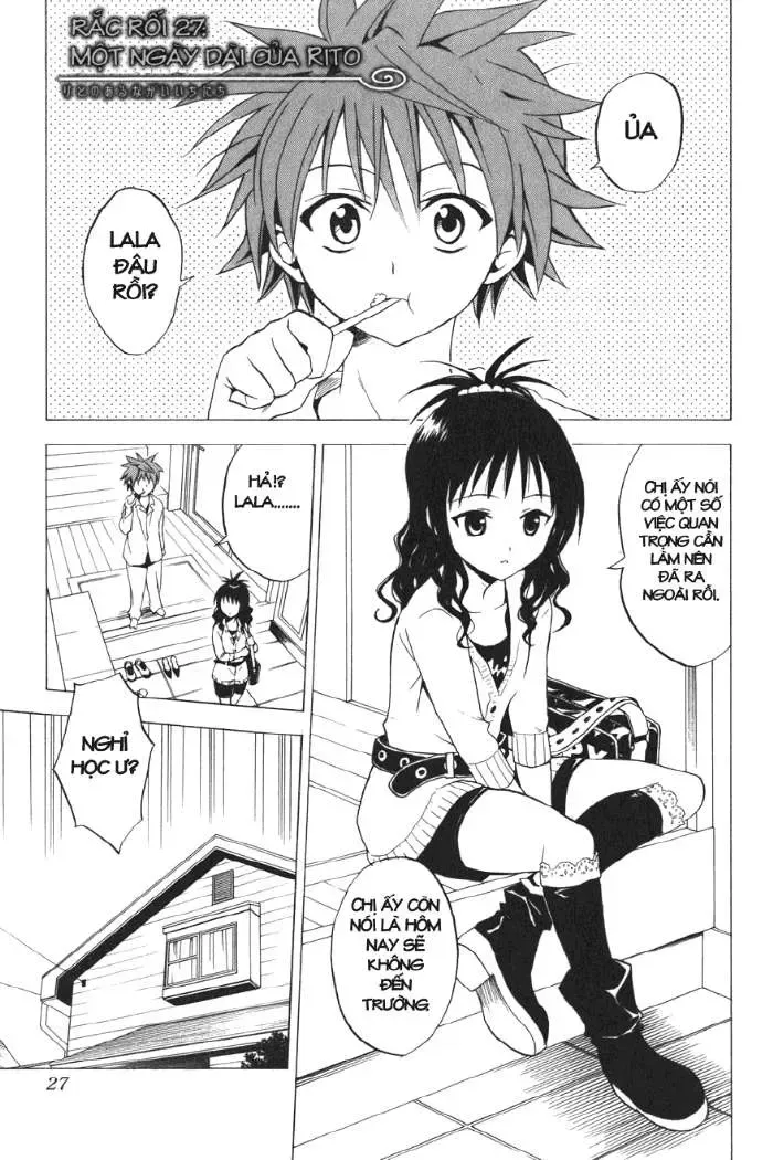 To Love Ru Chapter 27 - Trang 3