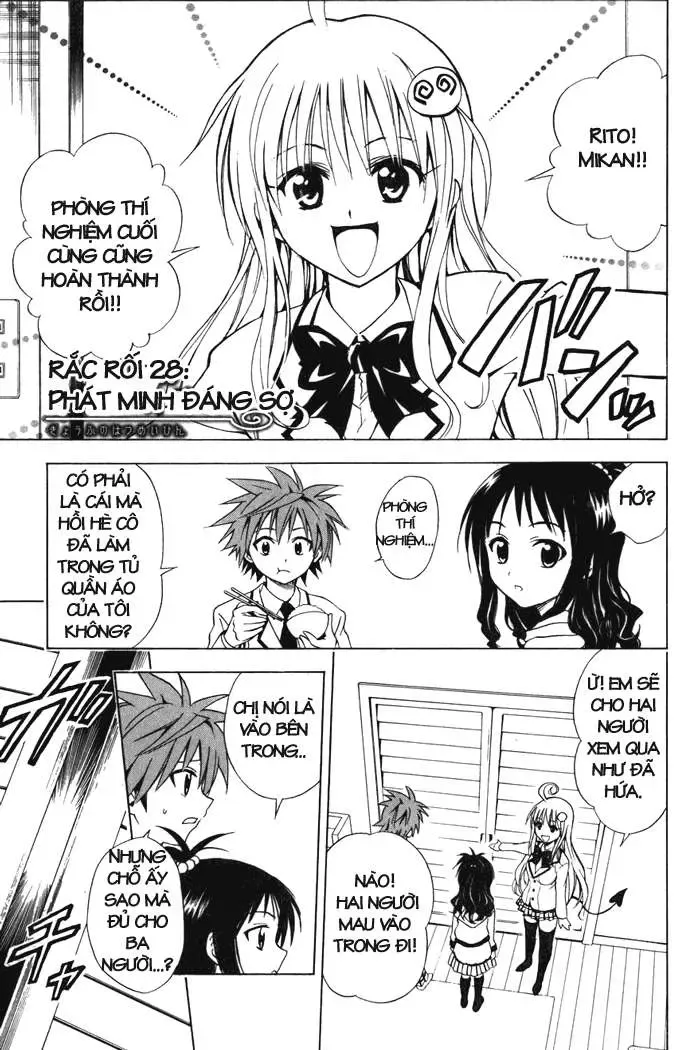 To Love Ru Chapter 28 - Trang 3