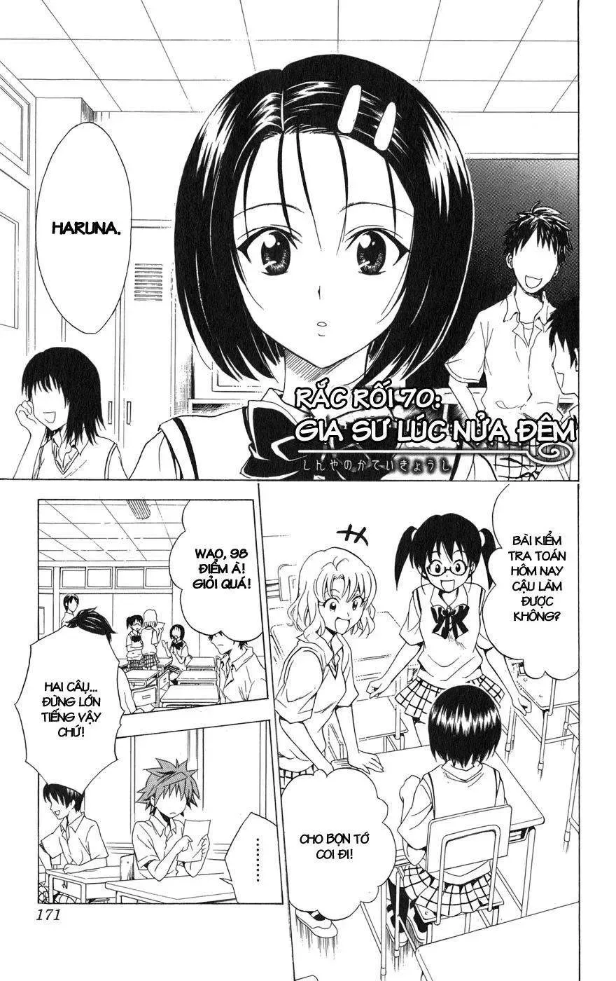 To Love Ru Chapter 70 - Trang 3
