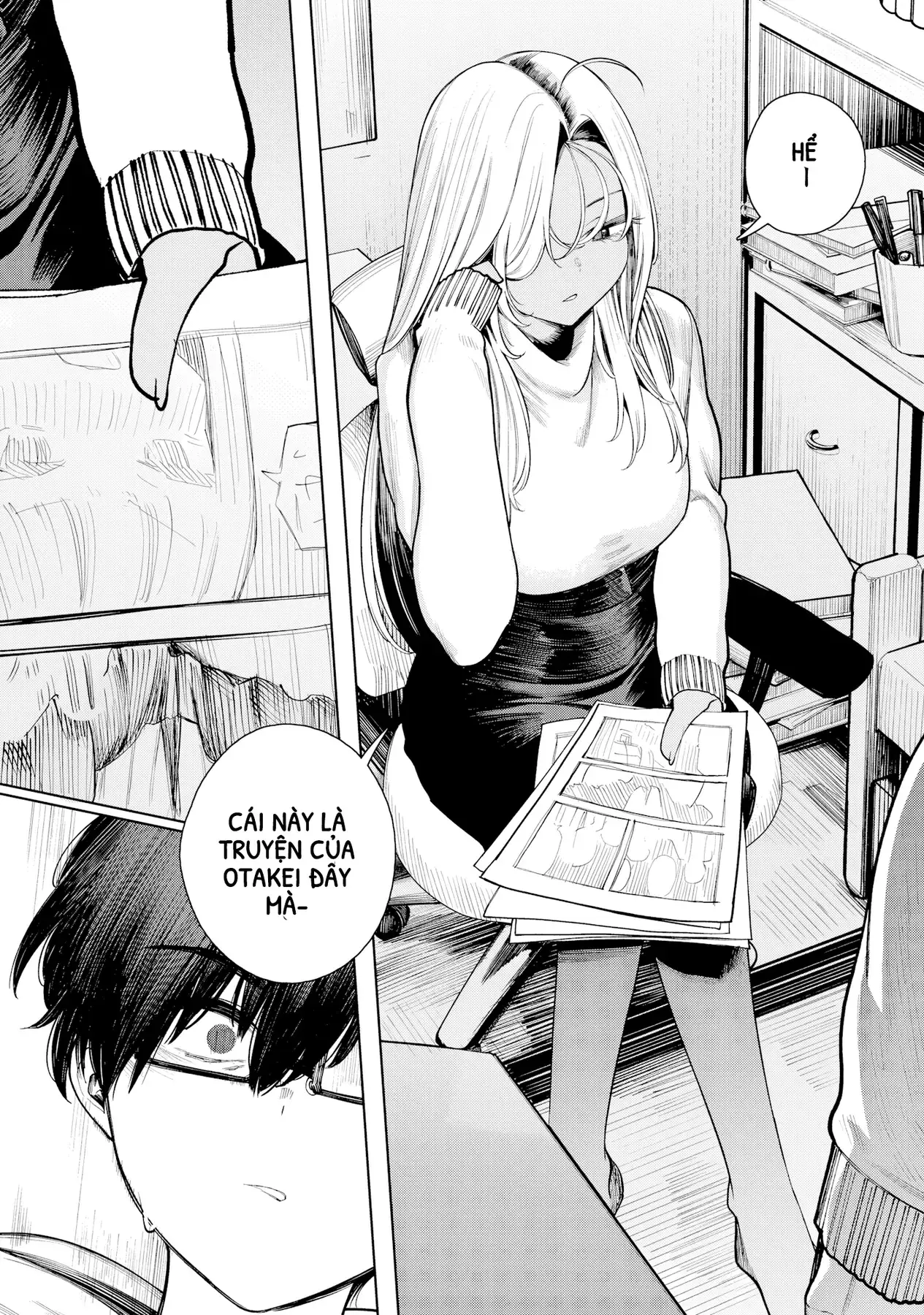 Tớ Vẫn Luôn Ngước Nhìn Cậu (Bản Nét) Chapter 1 - Trang 29