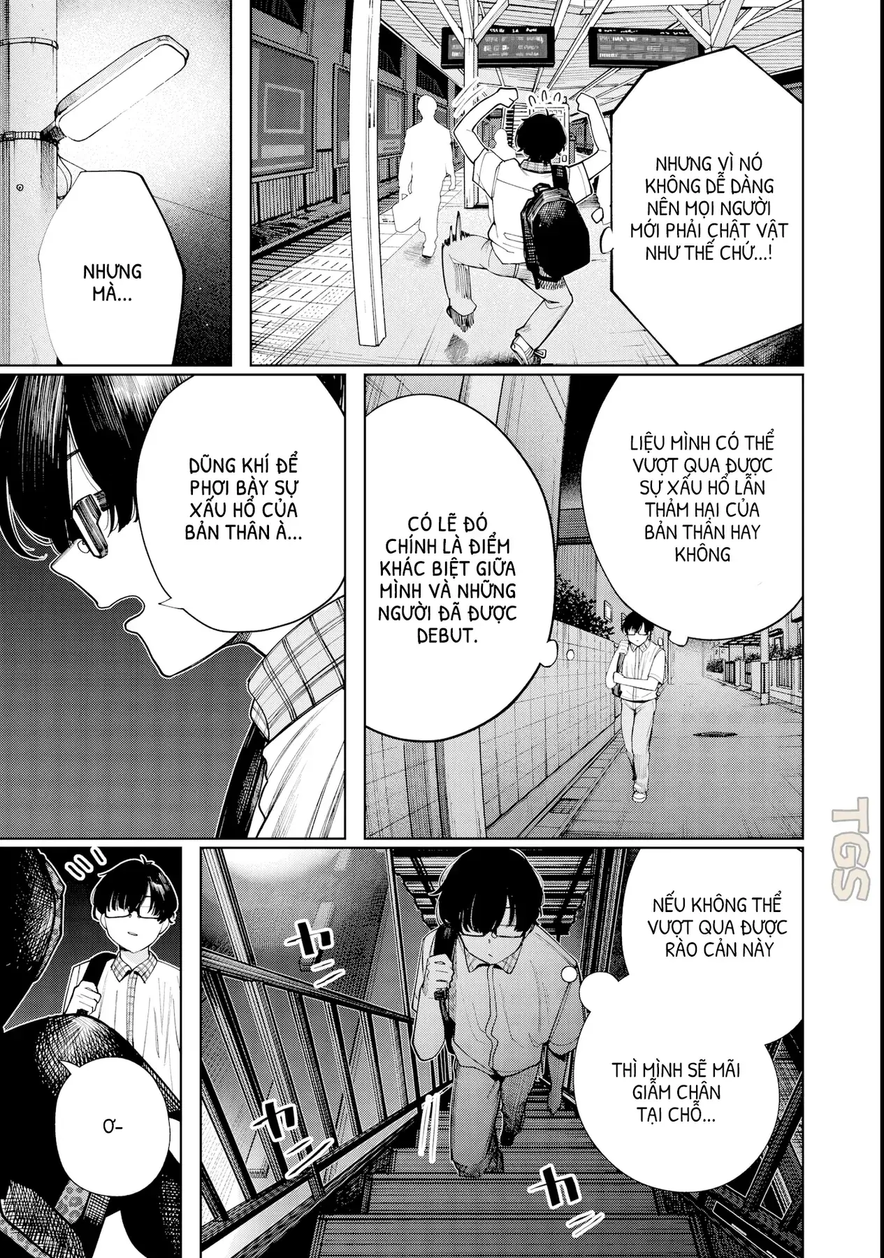 Tớ Vẫn Luôn Ngước Nhìn Cậu (Bản Nét) Chapter 7 - Trang 10