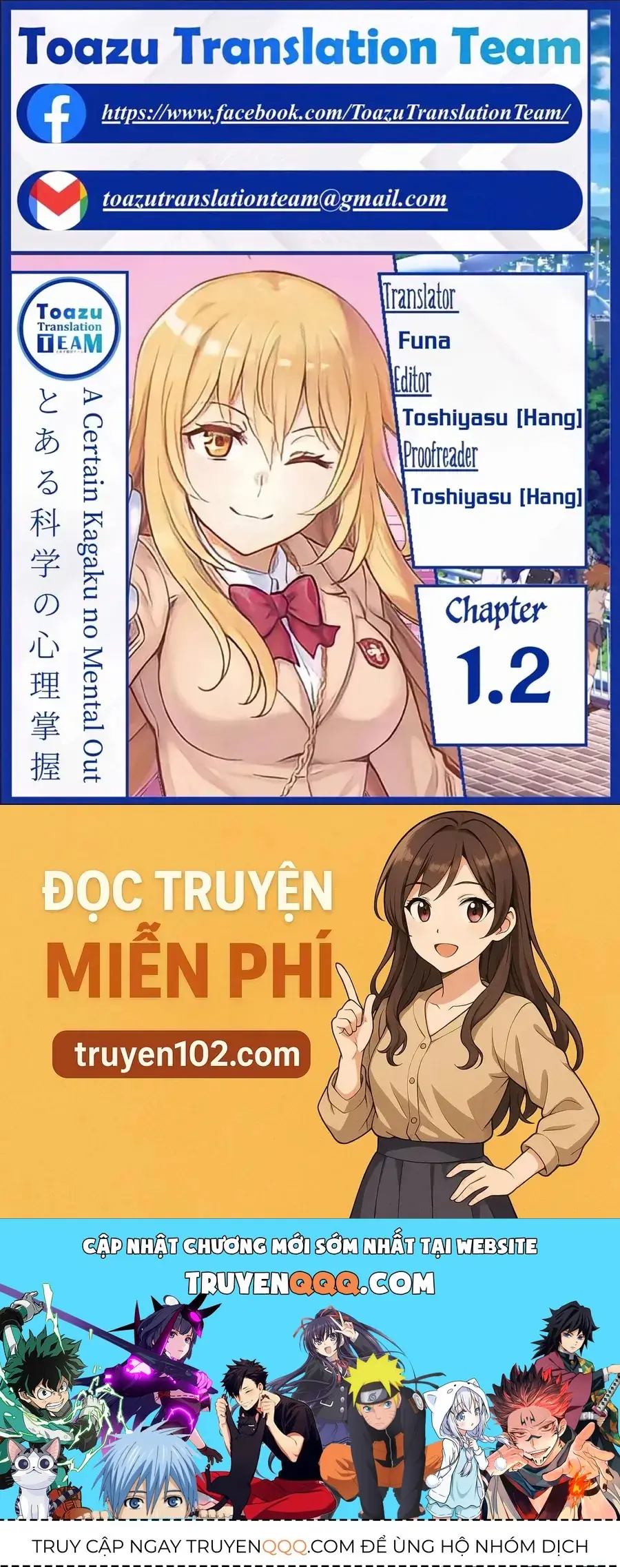 Toaru Majutsu No Index Gaiden - Toaru Kagaku No Mental Out Chapter 1.2 - Trang 30