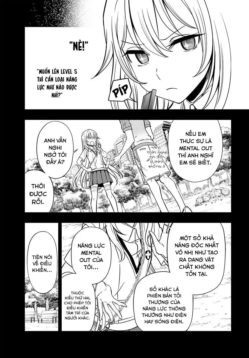 Toaru Majutsu No Index Gaiden - Toaru Kagaku No Mental Out Chapter 8.1 - Trang 12