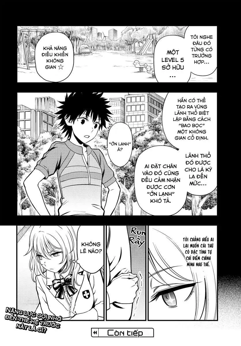 Toaru Majutsu No Index Gaiden - Toaru Kagaku No Mental Out Chapter 8.1 - Trang 13