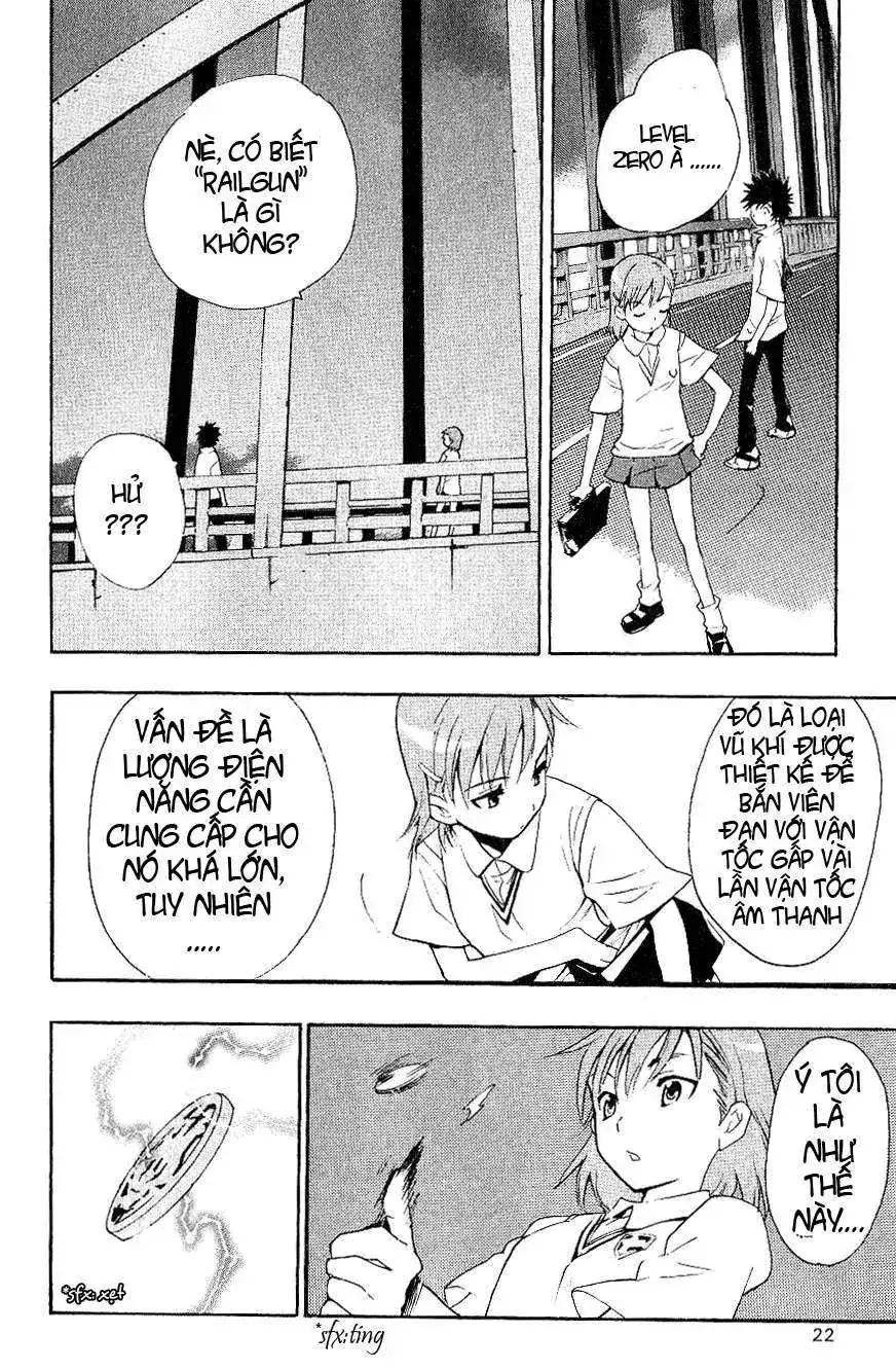 Toaru Majutsu No Index Chapter 1 - Trang 21