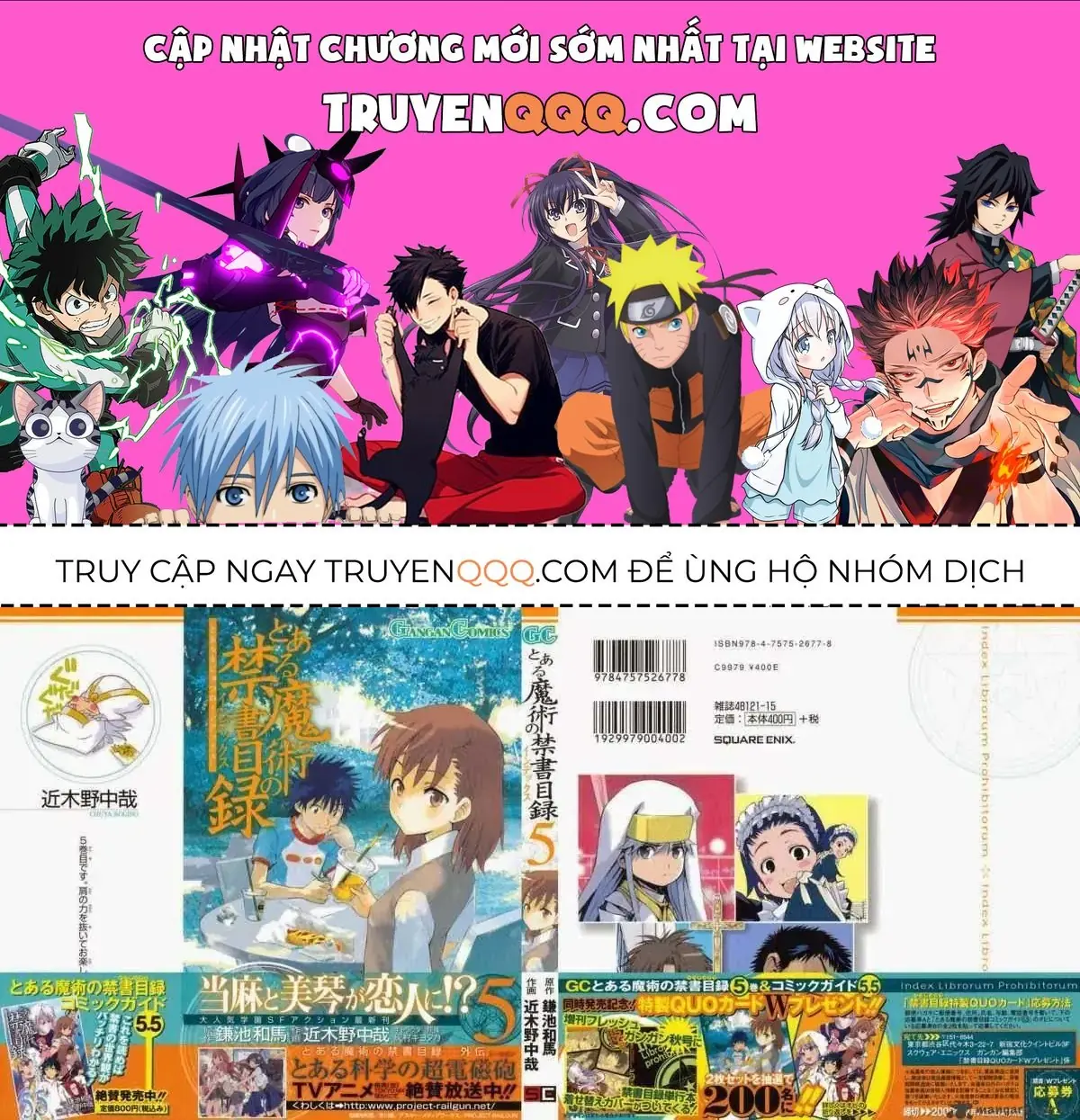 Toaru Majutsu No Index Chapter 22 - Trang 2