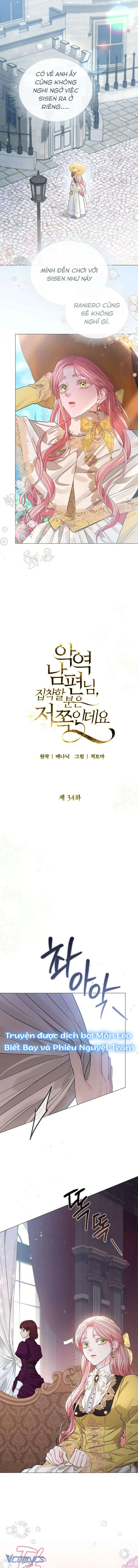 Tôi Bị Ám Ảnh Bởi Người Chồng Phản Diện Chapter 34 - Trang 4