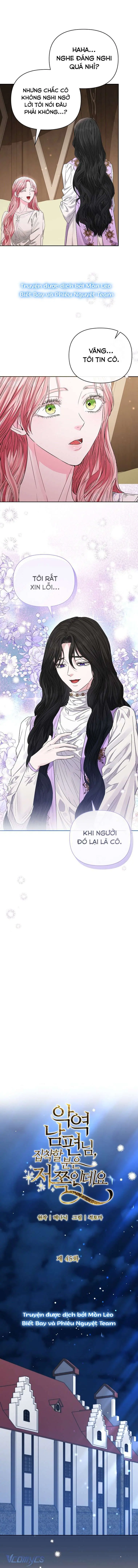 Tôi Bị Ám Ảnh Bởi Người Chồng Phản Diện Chapter 45 - Trang 4