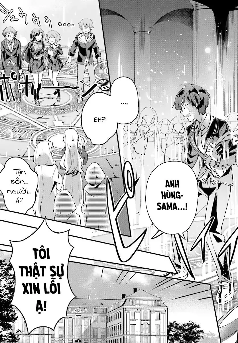 Tôi Bị Vướng Vào Cuộc Triệu Hồi Anh Hùng, Nhưng Dị Giới Vẫn Bình Yên Chapter 1 - Trang 8