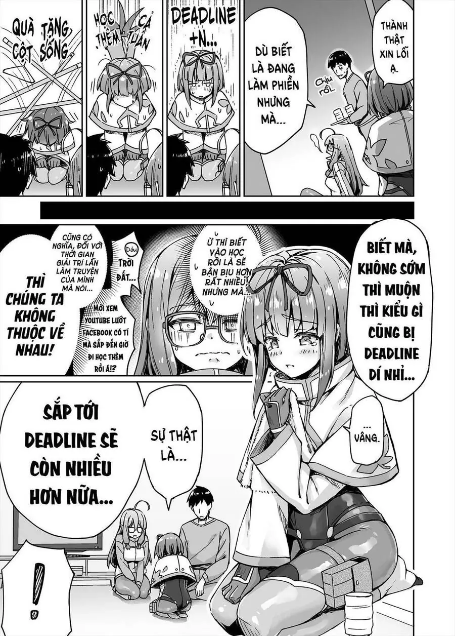 Tôi bỗng nhiên bắt đầu sống chung với một nữ ninja NEET Otaku Chapter 10 - Trang 10