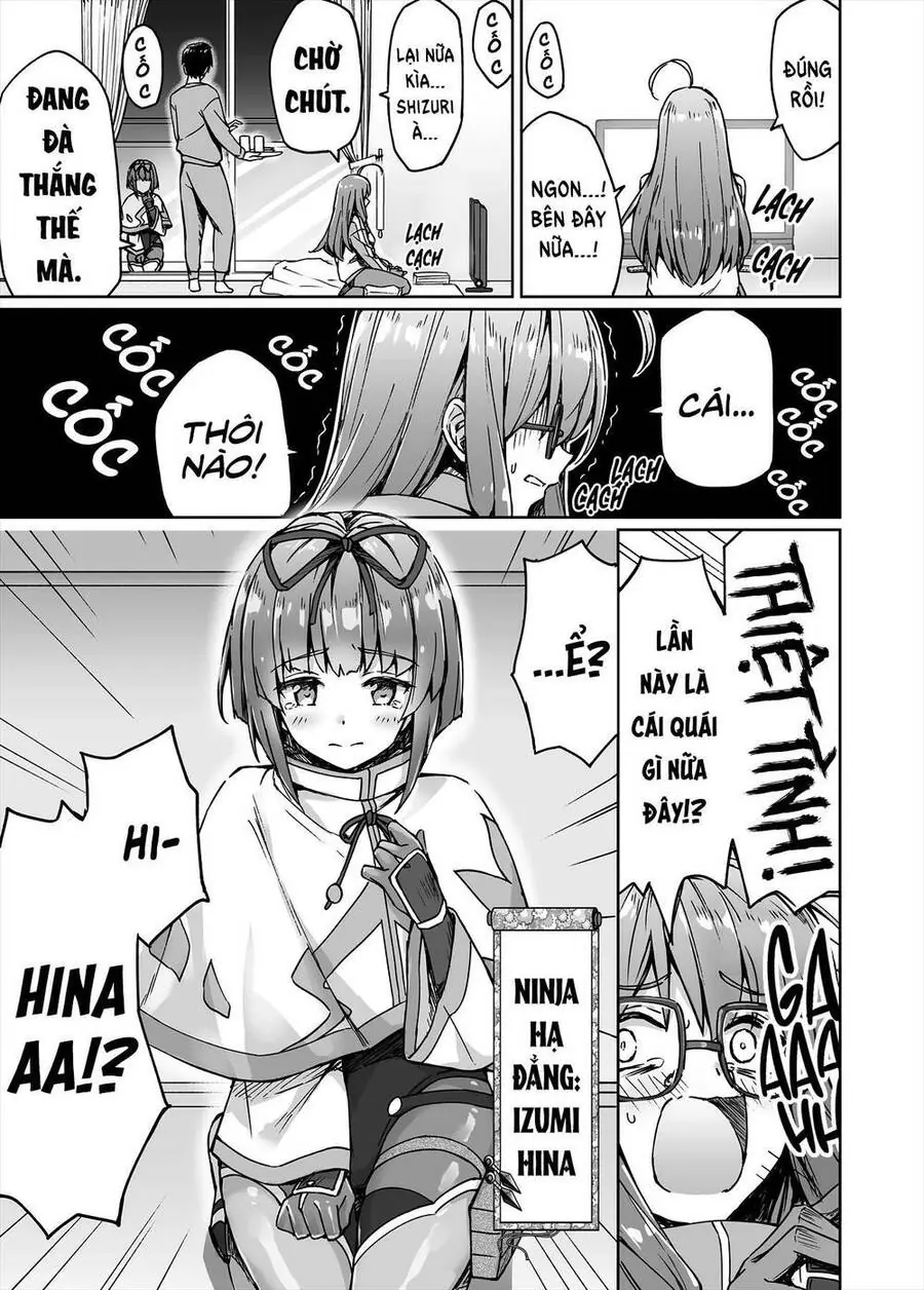 Tôi bỗng nhiên bắt đầu sống chung với một nữ ninja NEET Otaku Chapter 10 - Trang 4