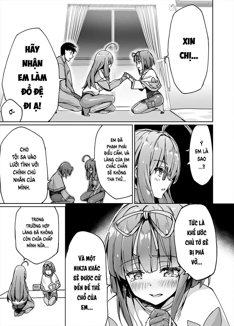 Tôi bỗng nhiên bắt đầu sống chung với một nữ ninja NEET Otaku Chapter 11 - Trang 5