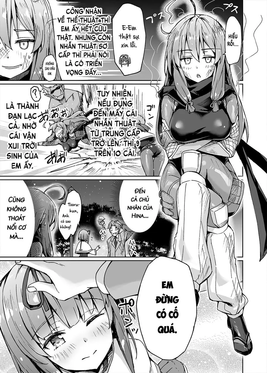 Tôi bỗng nhiên bắt đầu sống chung với một nữ ninja NEET Otaku Chapter 11 - Trang 7