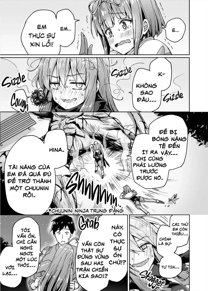 Tôi bỗng nhiên bắt đầu sống chung với một nữ ninja NEET Otaku Chapter 12 - Trang 3