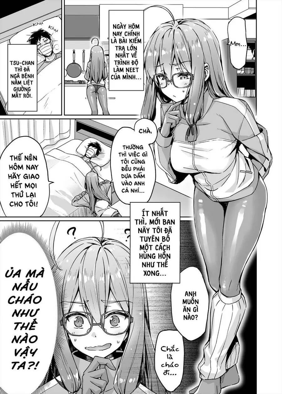 Tôi bỗng nhiên bắt đầu sống chung với một nữ ninja NEET Otaku Chapter 6 - Trang 2