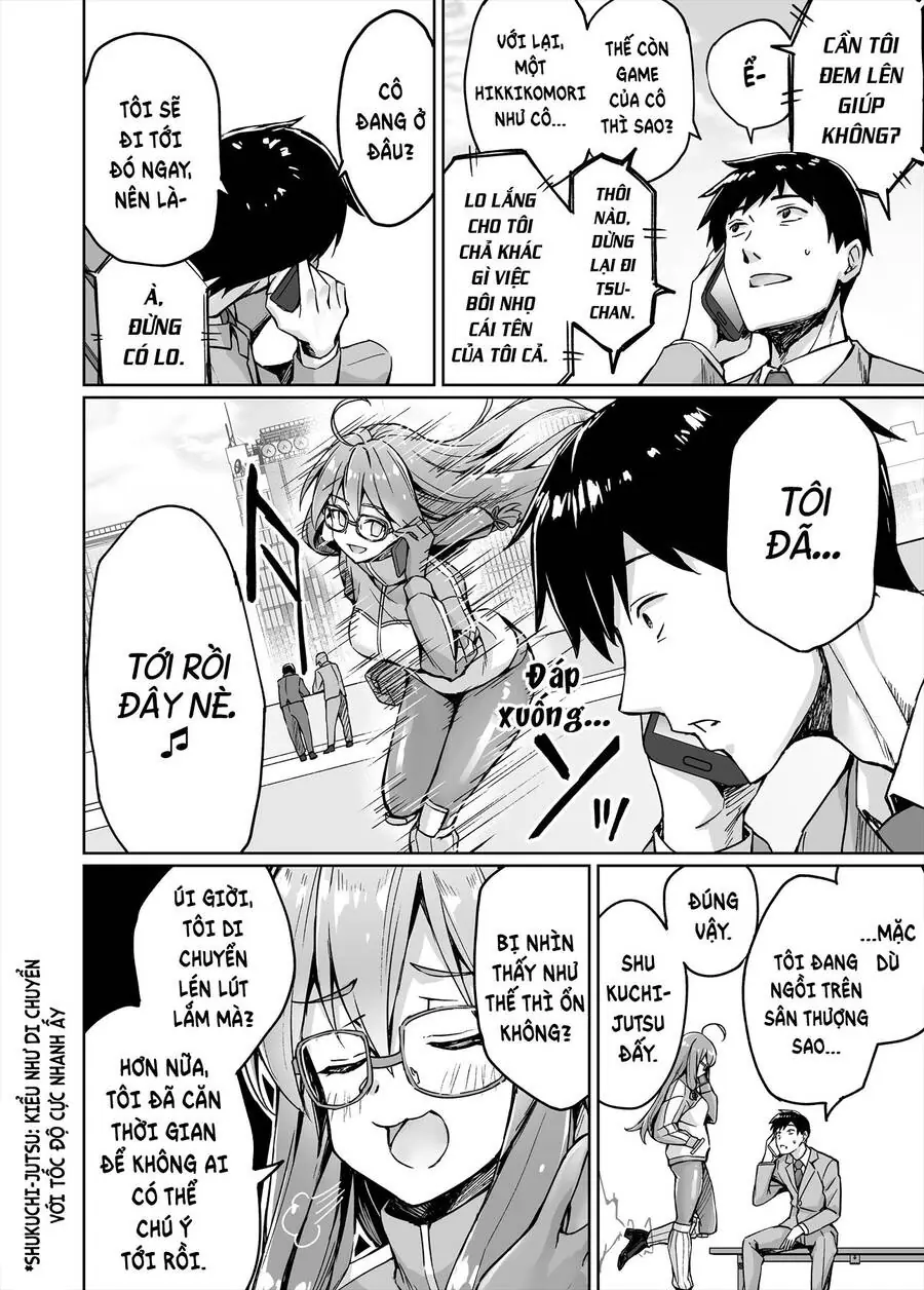 Tôi bỗng nhiên bắt đầu sống chung với một nữ ninja NEET Otaku Chapter 7 - Trang 4