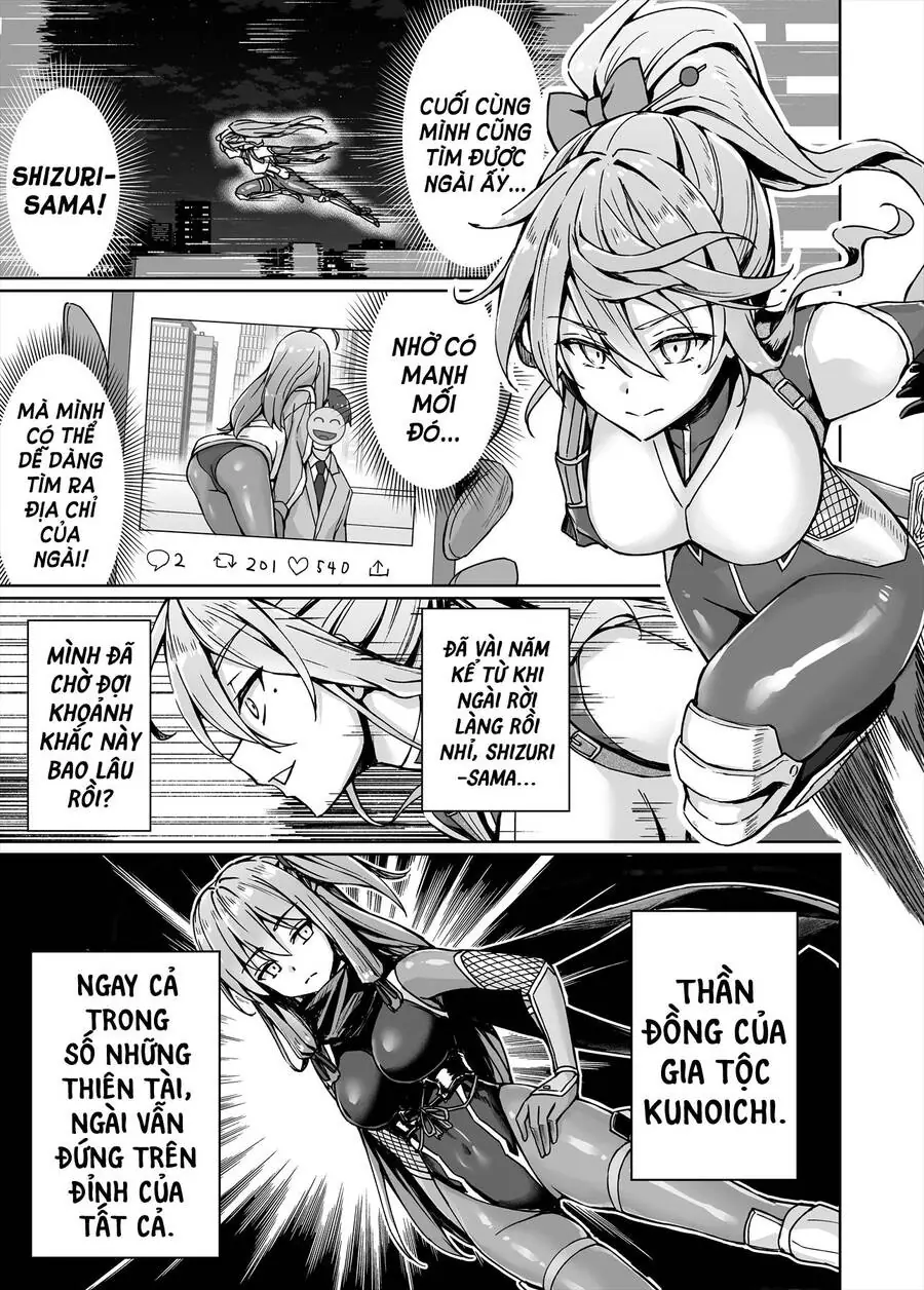 Tôi bỗng nhiên bắt đầu sống chung với một nữ ninja NEET Otaku Chapter 8 - Trang 3