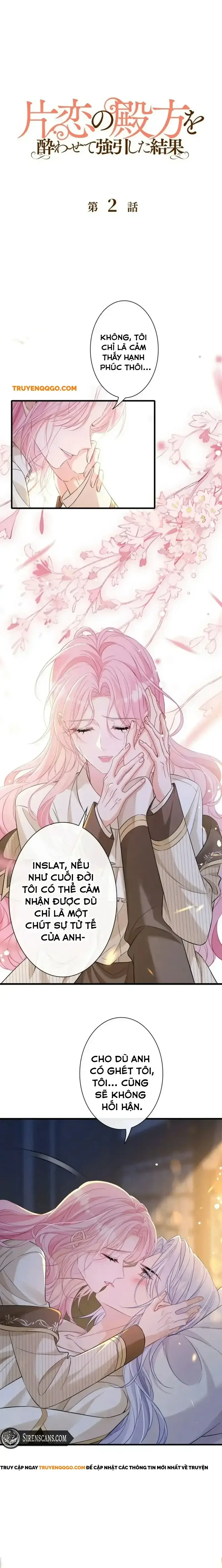 Tôi Chuốc Say Anh Ấy Và Cưỡng Cầu Tình Yêu Đơn Phương Của Mình Chapter 2 - Trang 2