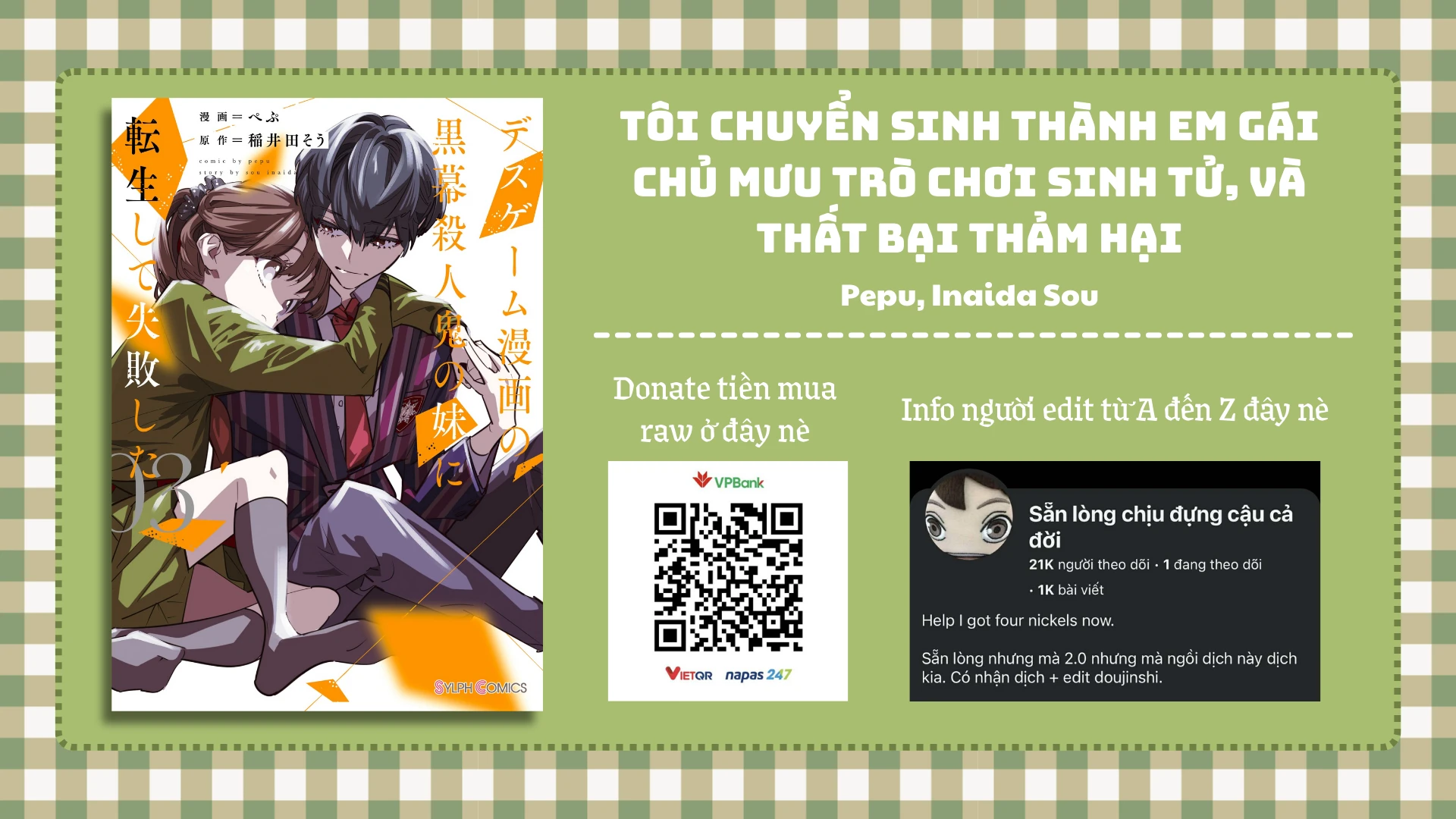 Tôi Chuyển Sinh Thành Em Gái Chủ Mưu Trò Chơi Sinh Tử, Và Thất Bại Thảm Hại Chapter 12 - Trang 2
