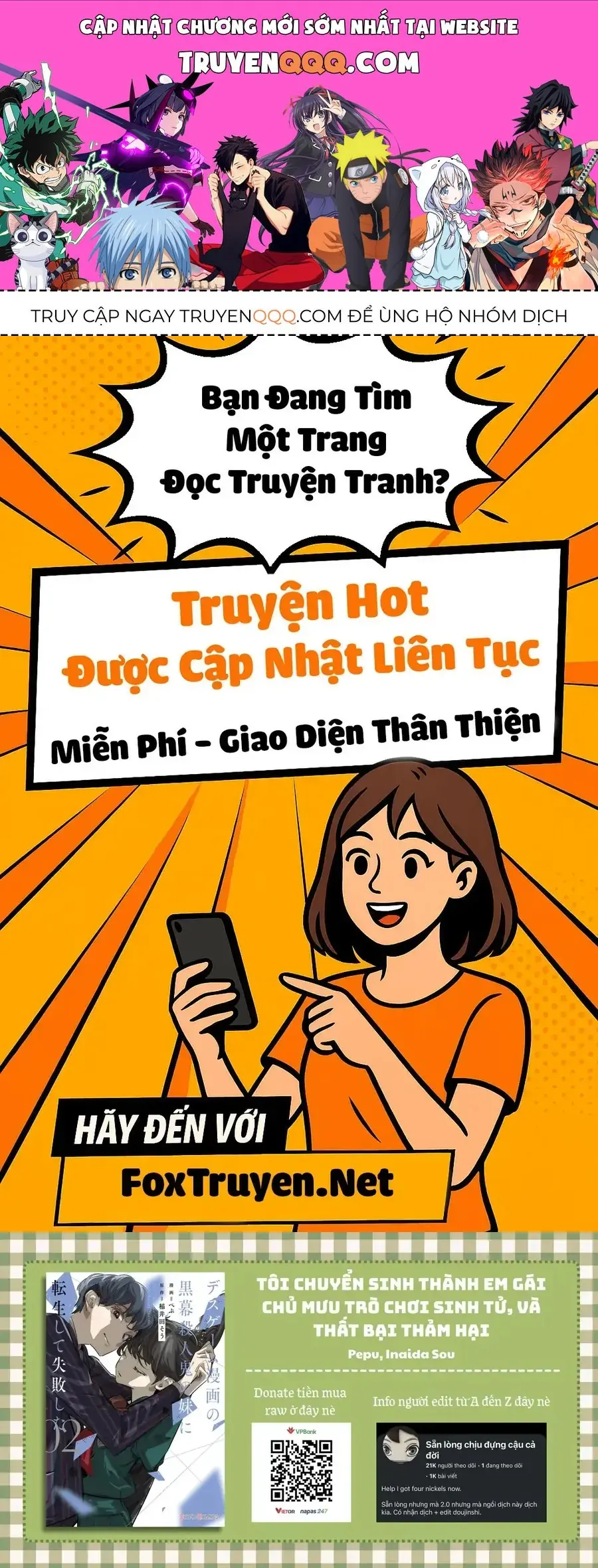 Tôi Chuyển Sinh Thành Em Gái Chủ Mưu Trò Chơi Sinh Tử, Và Thất Bại Thảm Hại Chapter 7 - Trang 2