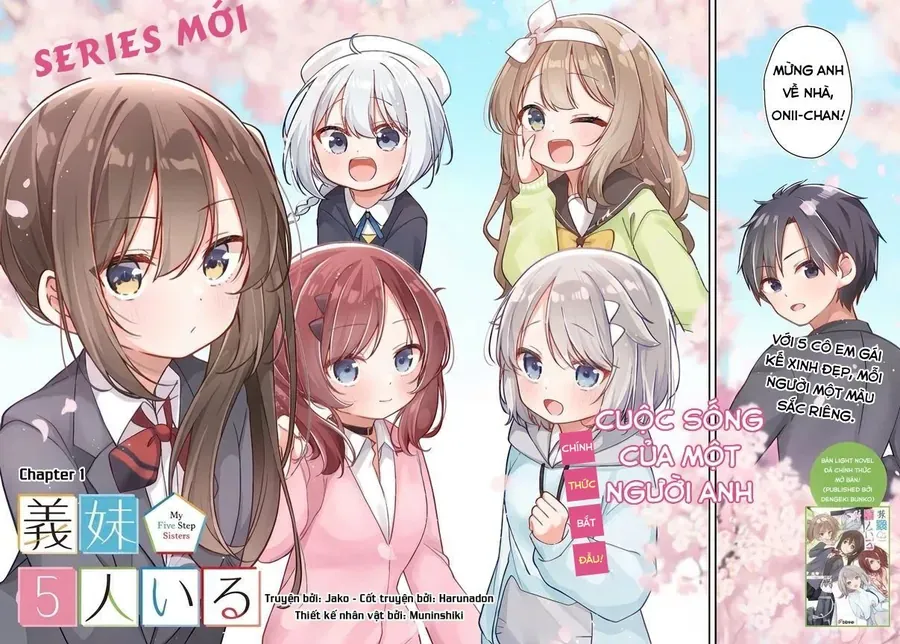 Tôi Có 5 Cô Em Gái Kế Chapter 1 - Trang 4