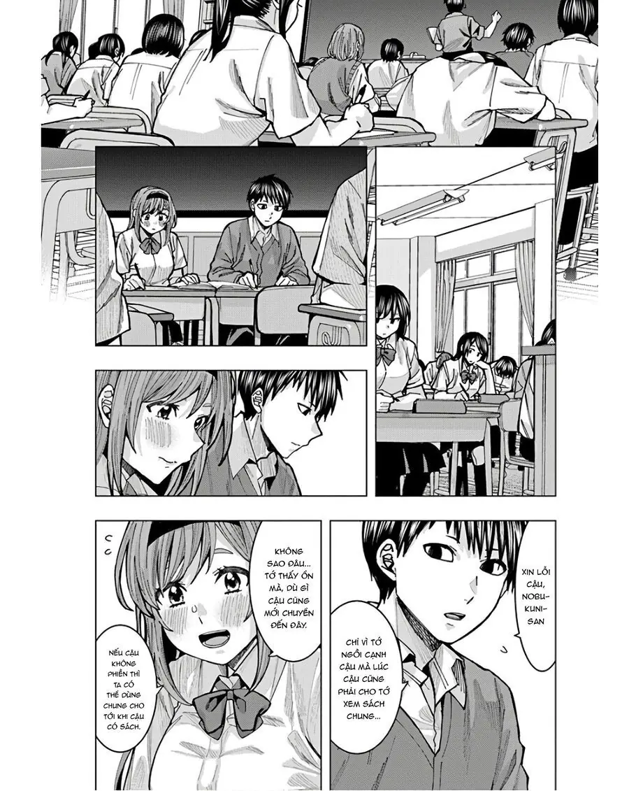 Tôi Có Cảm Giác Cô Bạn Nobukuni Bàn Bên Thích Mình Chapter 1 - Trang 10
