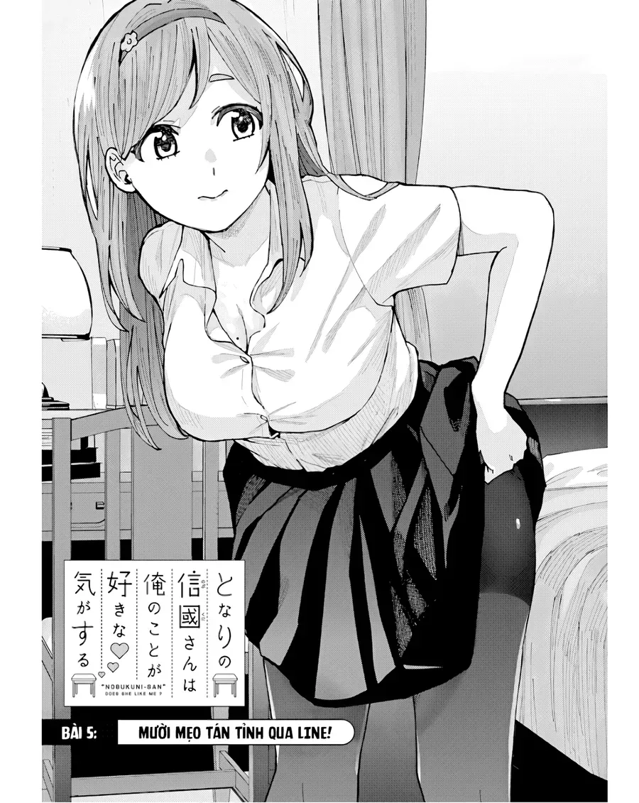 Tôi Có Cảm Giác Cô Bạn Nobukuni Bàn Bên Thích Mình Chapter 5 - Trang 3