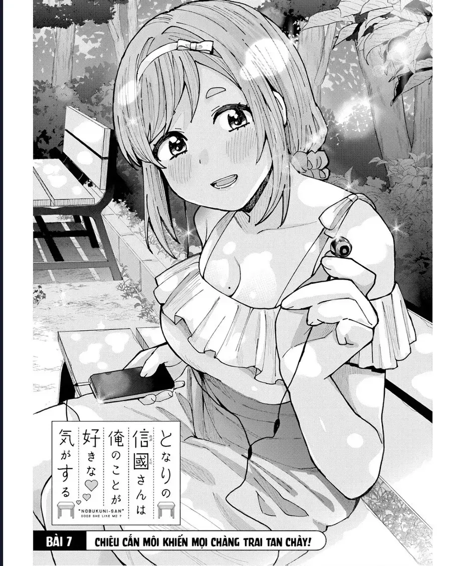 Tôi Có Cảm Giác Cô Bạn Nobukuni Bàn Bên Thích Mình Chapter 7 - Trang 3