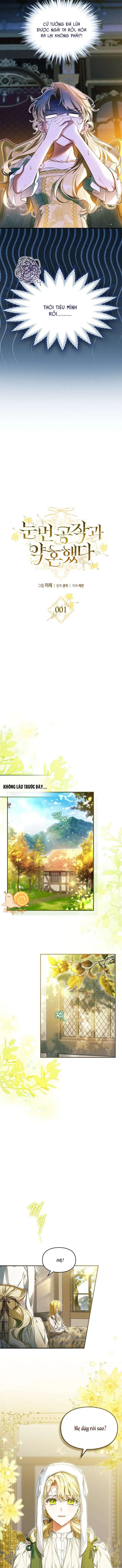 Tôi Đã Đính Hôn Với Vị Công Tước Mù. Chapter 1 - Trang 6