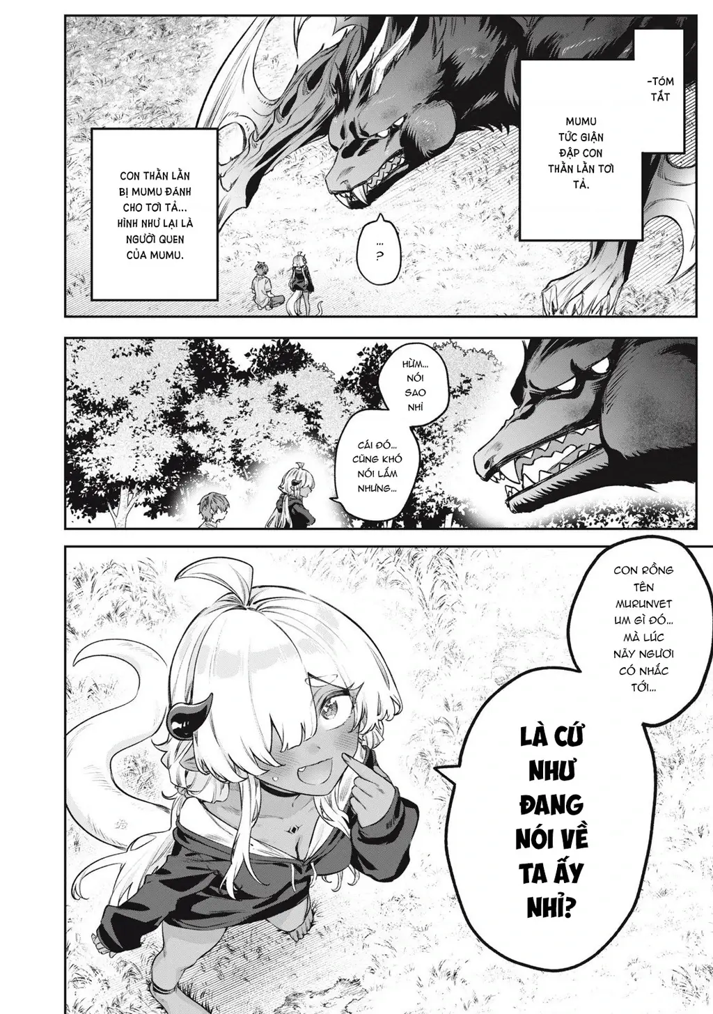 Tôi đã kết bạn với cô rồng tà ác bị phong ấn suốt 3000 năm Chapter 10 - Trang 3