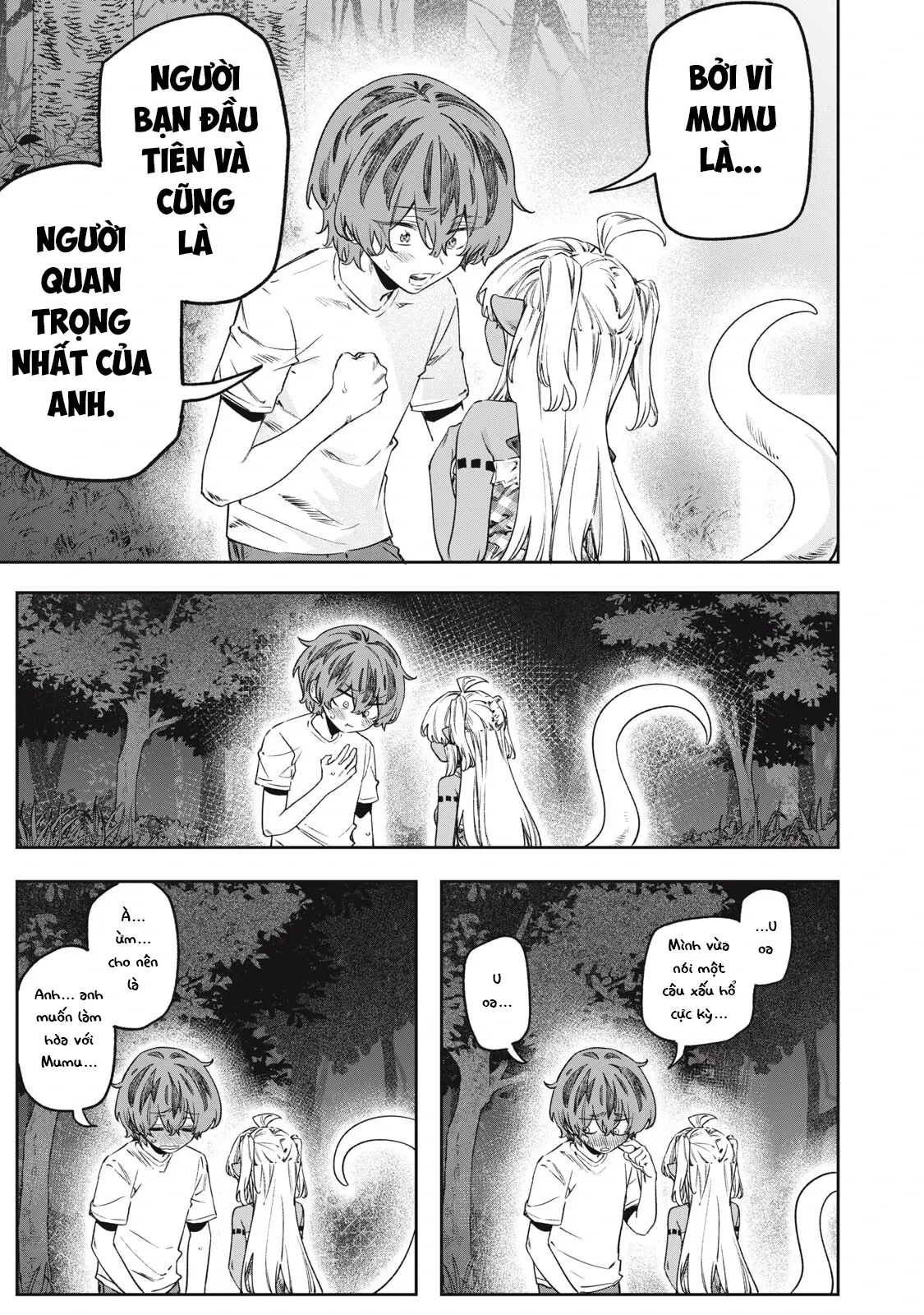 Tôi đã kết bạn với cô rồng tà ác bị phong ấn suốt 3000 năm Chapter 14 - Trang 28
