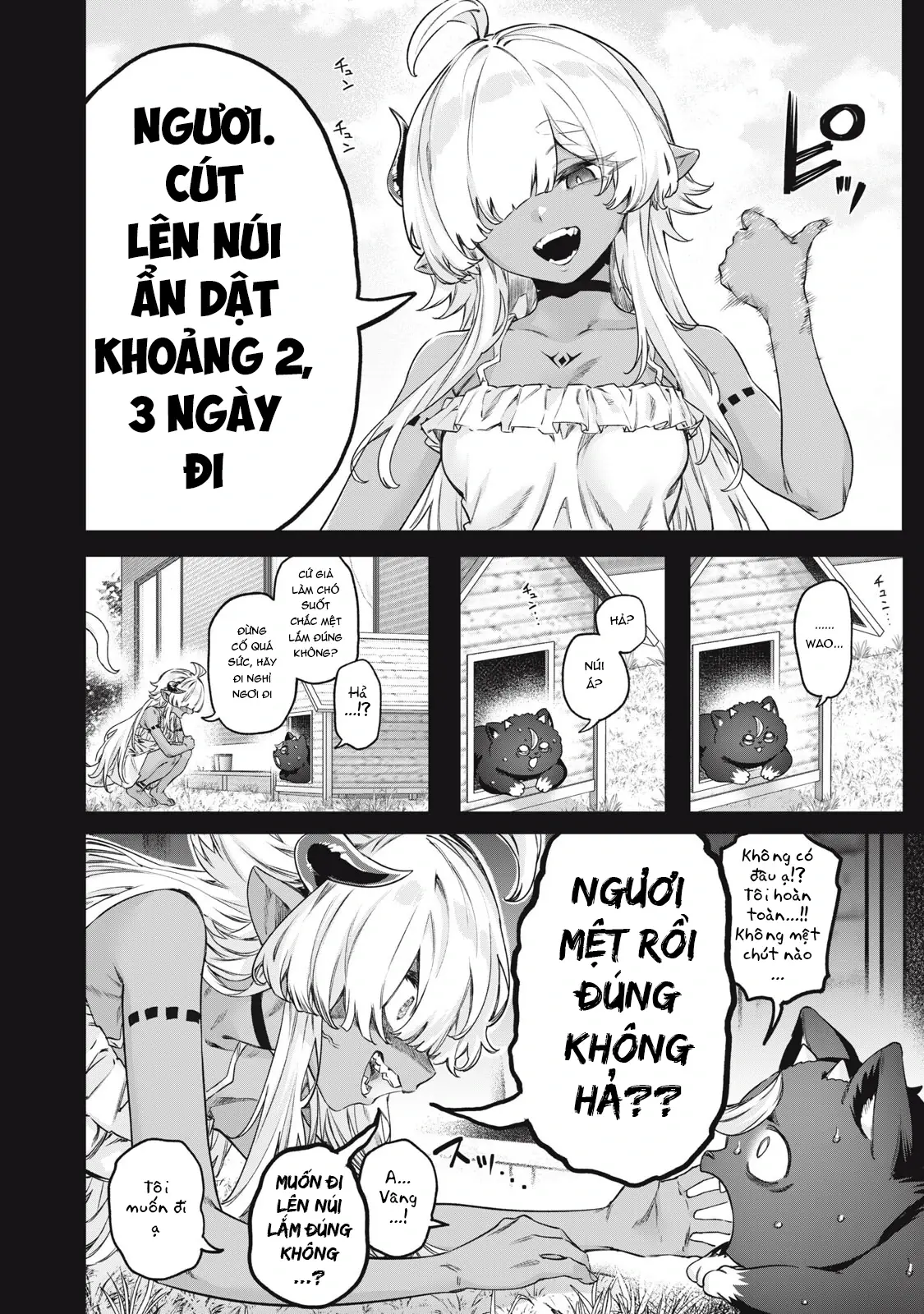 Tôi đã kết bạn với cô rồng tà ác bị phong ấn suốt 3000 năm Chapter 14 - Trang 5
