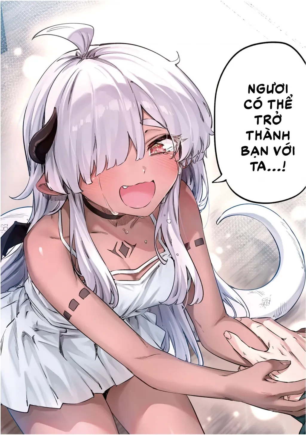 Tôi đã kết bạn với cô rồng tà ác bị phong ấn suốt 3000 năm Chapter 7.5 - Trang 6