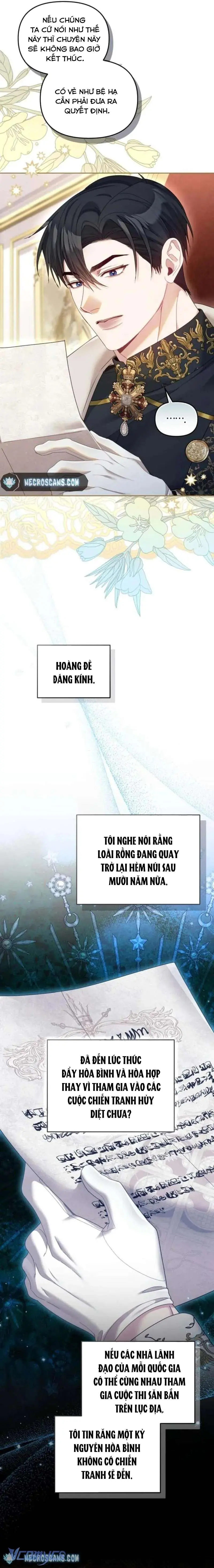 Tôi Đã Trải Qua Đêm Đầu Tiên Dù Chỉ Là Hoàng Hậu Thay Thế Chapter 25 - Trang 3