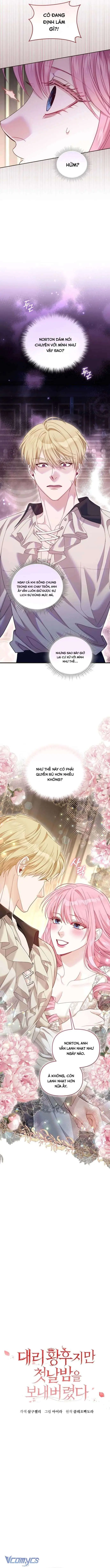 Tôi Đã Trải Qua Đêm Đầu Tiên Dù Chỉ Là Hoàng Hậu Thay Thế Chapter 33 - Trang 3