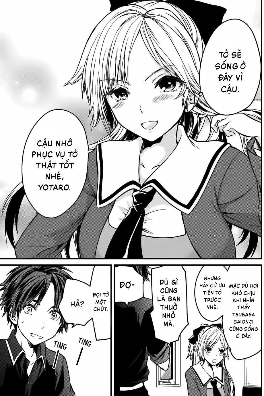 Tôi được làm quản gia riêng của cô bạn tiểu thư Chapter 2 - Trang 24