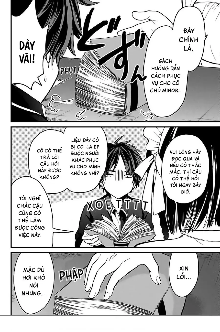 Tôi được làm quản gia riêng của cô bạn tiểu thư Chapter 3 - Trang 5