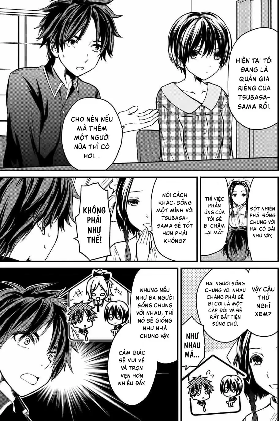 Tôi được làm quản gia riêng của cô bạn tiểu thư Chapter 3 - Trang 6